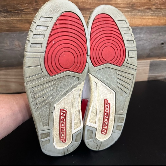 Nike Air Jordan 2013 Retro Fire Red 3 Men’s Size 12 Lace Up Sneakers - Picture 12 of 13